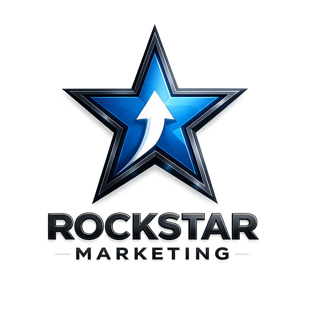 Rockstar Marketing 3D Logo